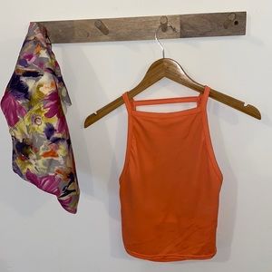 KORTNI JEANE Top High Rise 2.0 Style in Fresh Salmon Color